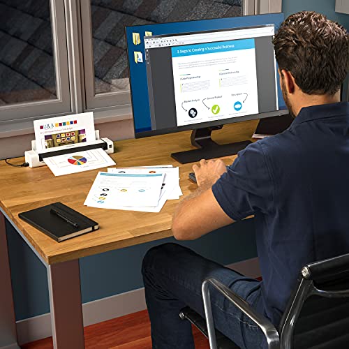 Scanner de documents mobile compact Brother RDS-740D duplex renouvelé pour PC et Mac - 5