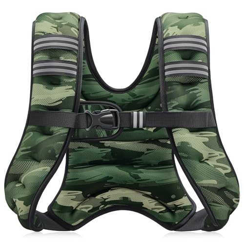 ZELUS Weighted Vest, 6lb/8lb/12lb/16lb/20lb/25lb/30lb Weight Vest...
