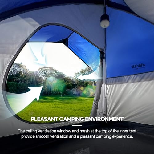 Idoogen Tents For Camping 2/4/6 Person Camping Dome Tent thumb #5