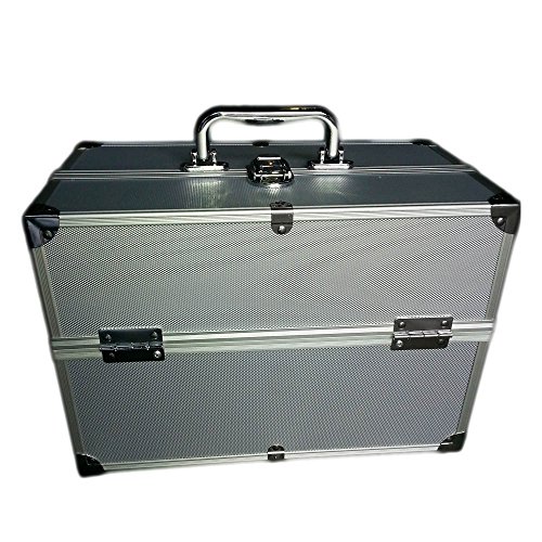 Ardisle Vanity-case de très grande capacité noir en aluminium Cover