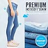 WallFlower-Womens-Instasoft-Ultra-Fit-Skinny-Jeans WallFlower Women's Ultra Skinny Mid-Rise Insta Soft Juniors Jeans (Standard and Plus), Lake Pure, 11