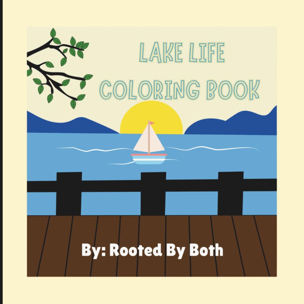 Lake Life Coloring Book