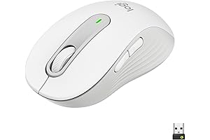 Logitech Signature M650 Silent Wireless Mouse: Ergonomic Comfort, Whisper-Quiet Clicks