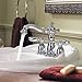 DELTA FAUCET 3555LF-216 355-MPU-DST/3555 Victorian Two Handle Widespread Bathroom Faucet, Chrome