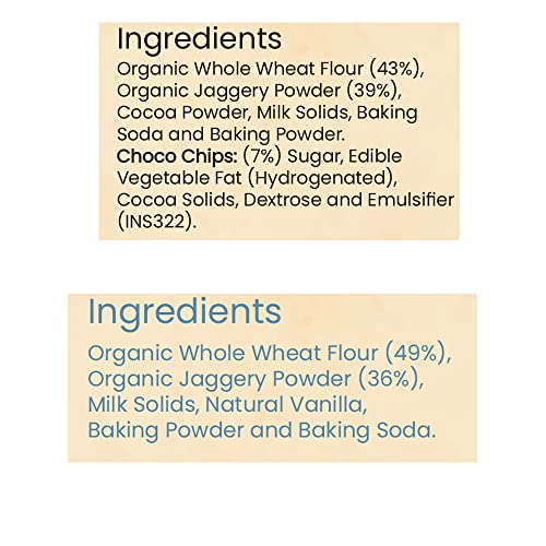 Image of Timios Multigrain Eggless Instant Vanilla & Chocolate Cookie Mix | No Maida | Sweetened with Jaggeery | Righ In Protein,Iron & Calcium | Pack of 2 | 250g Each