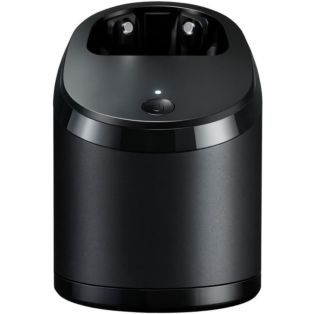 Replacement part 80755248 Clean & Charge Station compatible with Braun Series S8-5 / S9-5 Shavers