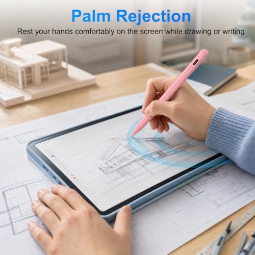 Image of BLEBLE Stylus Pen for iPad Apple: Fast Charge for iPad Pencil Apple Pen with Palm Rejection Tilt Sensitivity