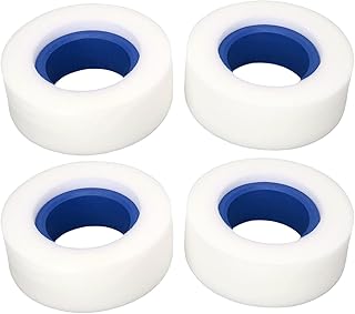 VGEBY 4PCS RC Crawler Tire Foam, Dual Stage 2.2 Inch RC Tire Foam Replacement for 1/10 1/8 RC Crawler (Blue)