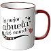 Produktbild WANDKINGS Tasse, Spruch: La Mejor Abuela del Mundo - ROT