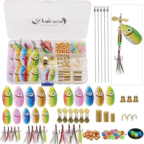 Dovesun 228PCS Inline Spinner Making Kit Cover
