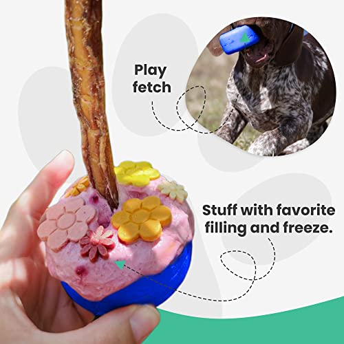Bully Stick Holder For Dogs -Large Size - Interactive Dog Toy, Dog Treat Holder, Slow Feeder, Treat Dispenser, Chew Toy And Dog Safety Device #TOP4
