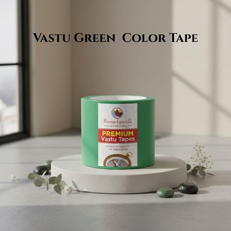 Image of REMEDYWALA Vastu Color Floor Tapes (3.25 Inch Wide) (20 Meter long) (Green)