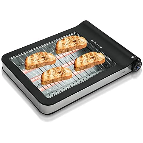 Tostadora SOGO Plana Horizontal de Pan y Bollería con 6 Niveles de Temperatura Cover