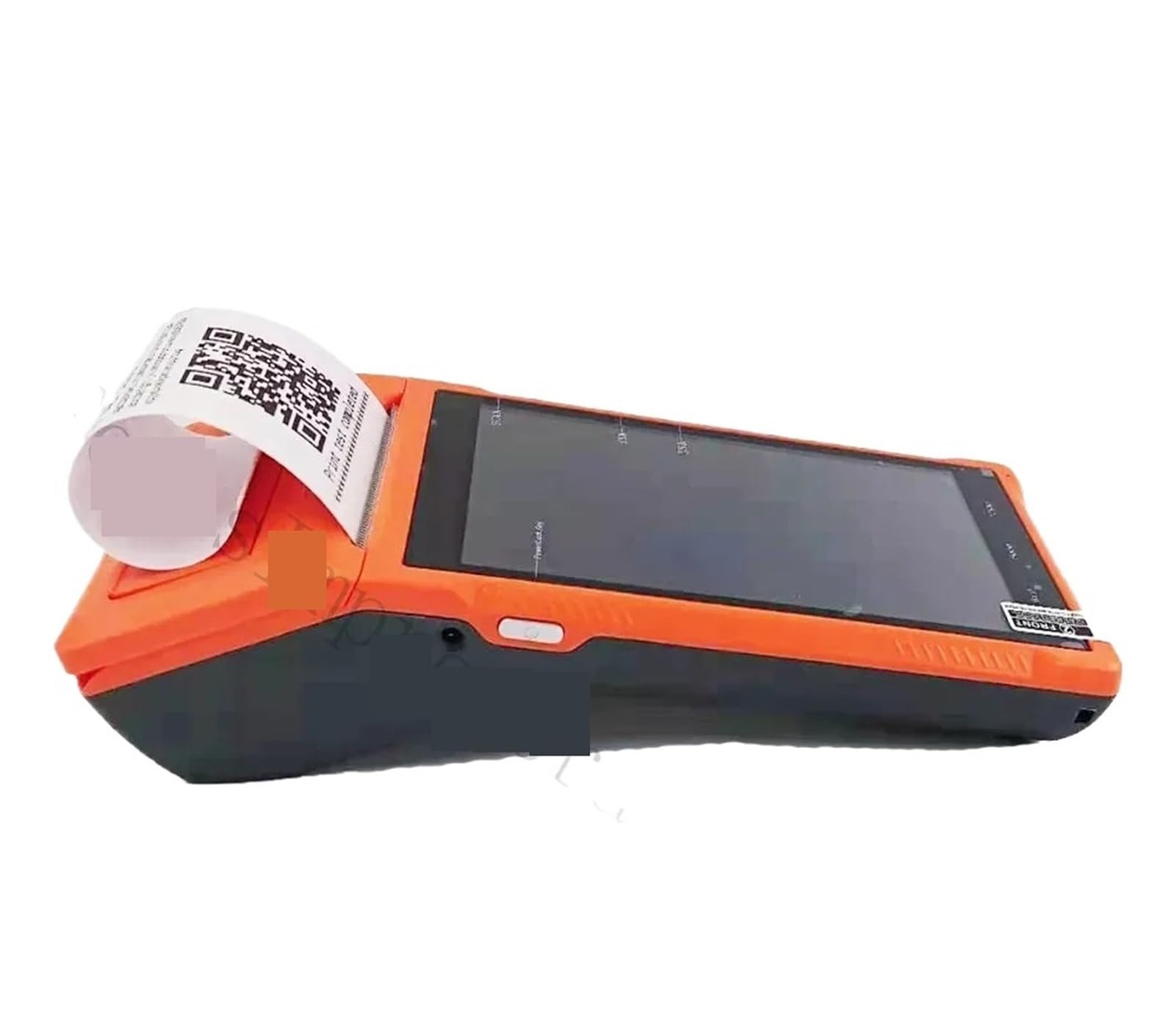 Terminale POS PDA Portatile Stampante Termica Internet 3G con GPS 58mm WiFi 8.1 Stampanti for Codici a Barre industriali robuste(Blue PDA)