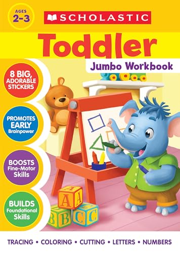 Image of Scholastic Toddler Jumbo Workbook