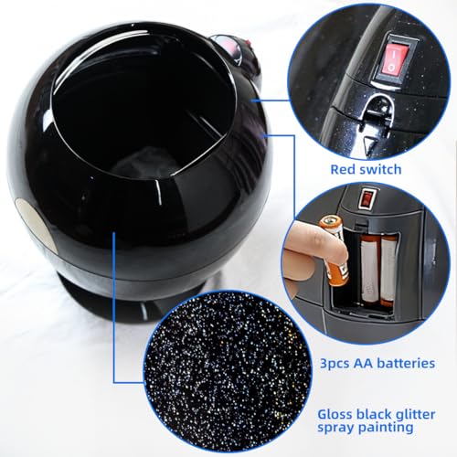 Caneca de Basura Sensor de Movimiento 10L Negra miniatura 2