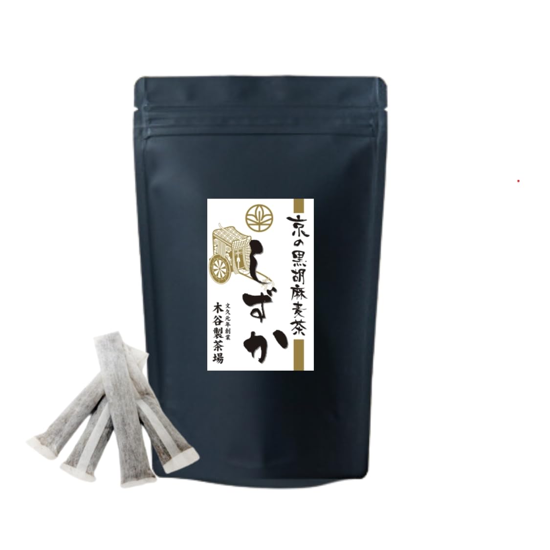 Amazon.co.jp: Kyoto no Black Sesame Barley Tea Shizuka 0.2 oz (7 g