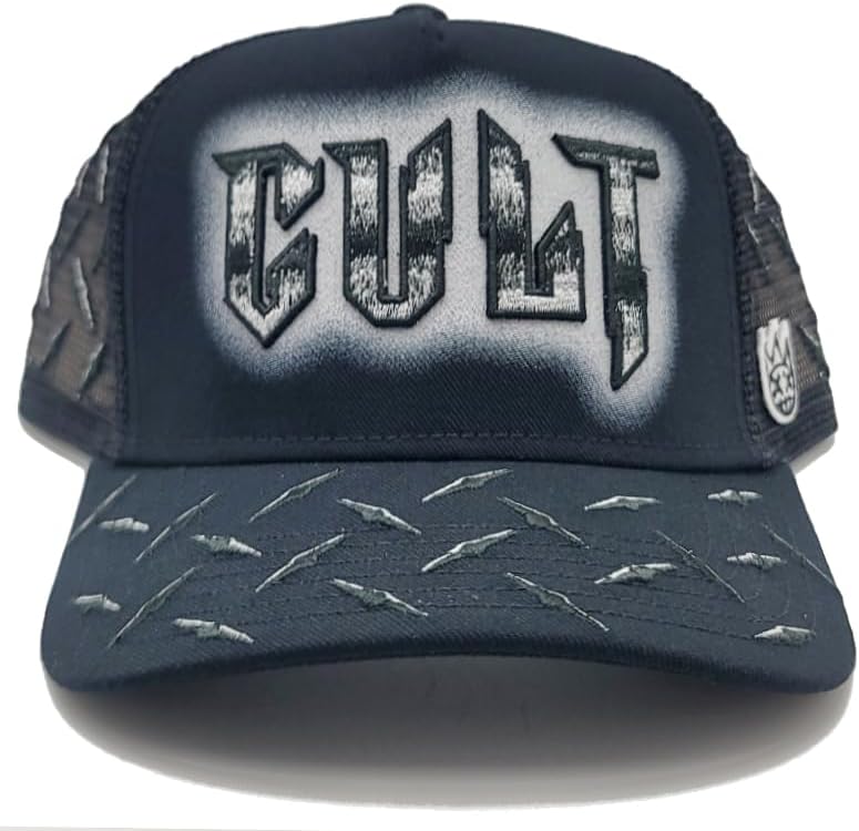 Cult of Individuality New Instruments Trucker Black Era Snapback Hat - Image 3