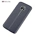 Produktbild Alsoar ersatz für Moto G6 Hülle,Ultra Dünn Weich TPU Silikon Moto G6 Handyhülle Anti-Scratch Stoßfest Flexibel Litschi-Muster Leder Braun Case 360 Grad Schutzhülle (Blau)