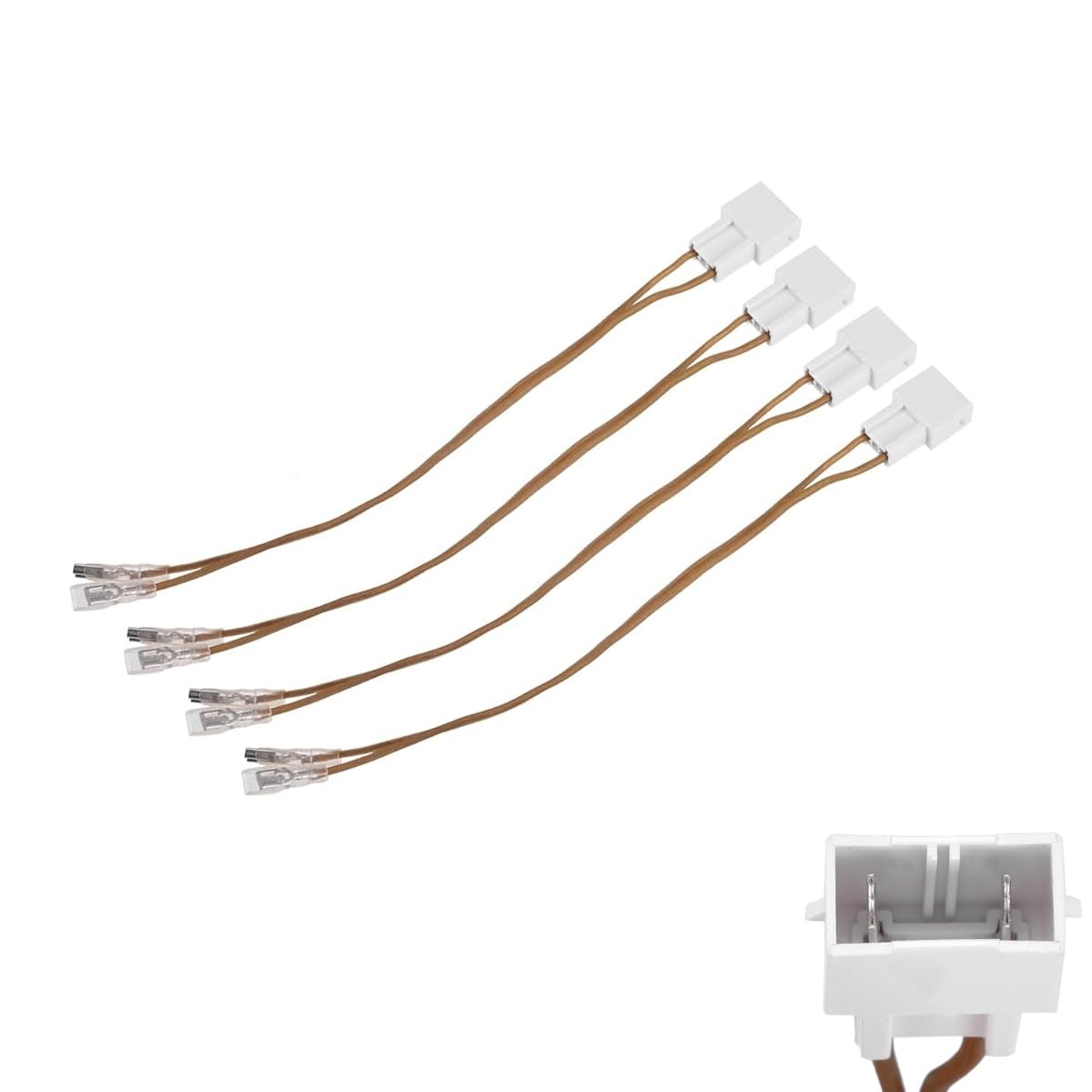4 Pack Speaker Wire Harness Adapter Replacement for Honda Civic Cr-v Ridgeline Accord Element Acura Integra TSX RSX CL ILX MDX RL TL Door Speaker Harness Adapter