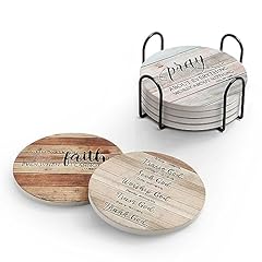 Set of 6 Christian Coasters