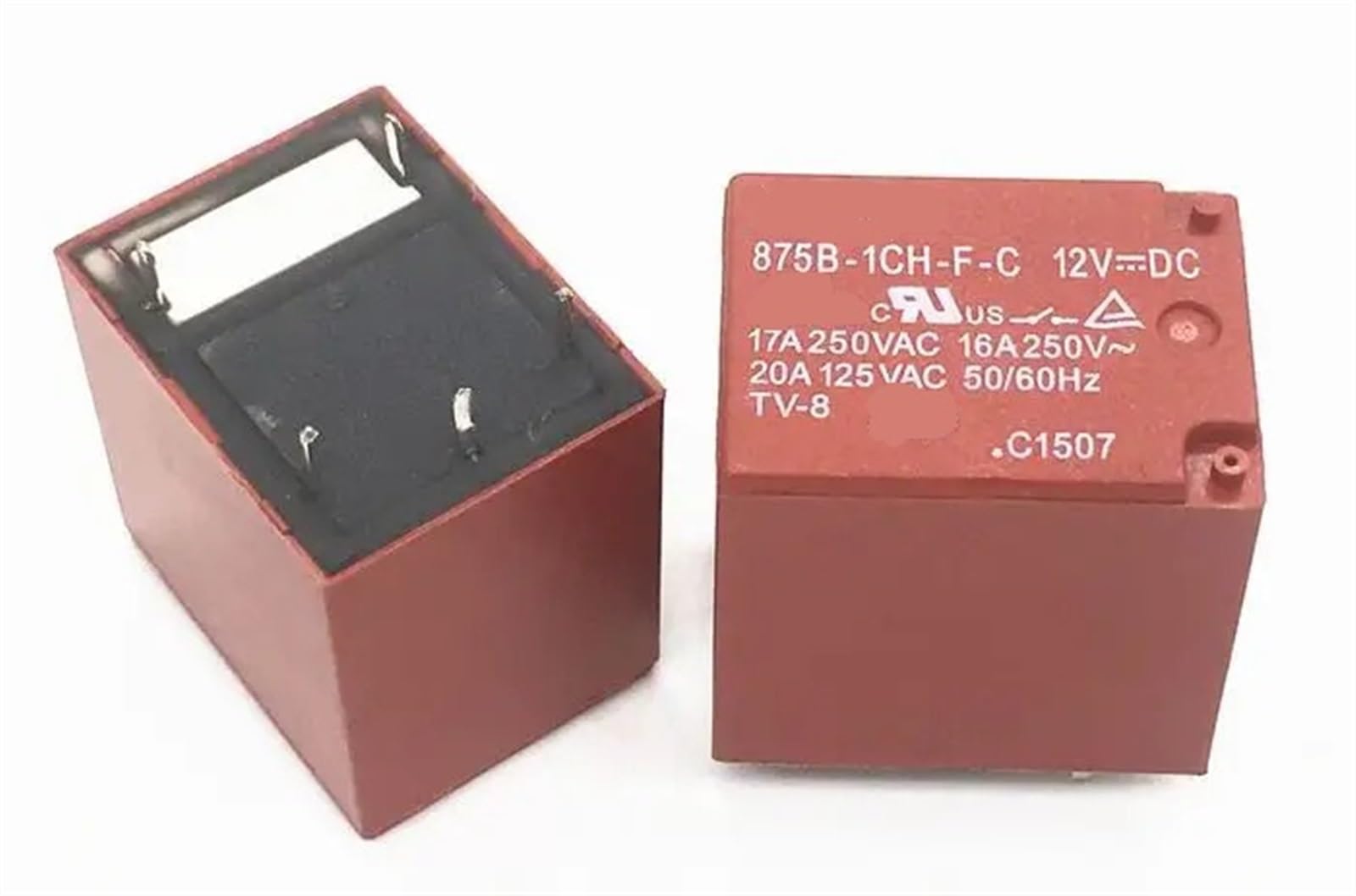 Relé de 5 pines 12V 875B-1CH-FC componente electrónico electromecánico 5