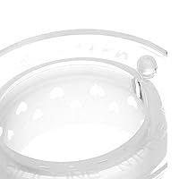 Vista 3 de Matyz Paquete de 4 boquillas de repuesto de silicona para botellas Matyz de cuello ancho, flujo variable, más de 12 meses (talla +)