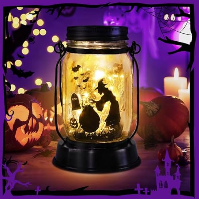 Dog Solar Lanterns Dog Lover Gifts for Women Men Dog Lovers Gifts Hanging Dog Lanterns with Stake for Yard Lawn Garden Decor Waterproof Dog Lights Torches