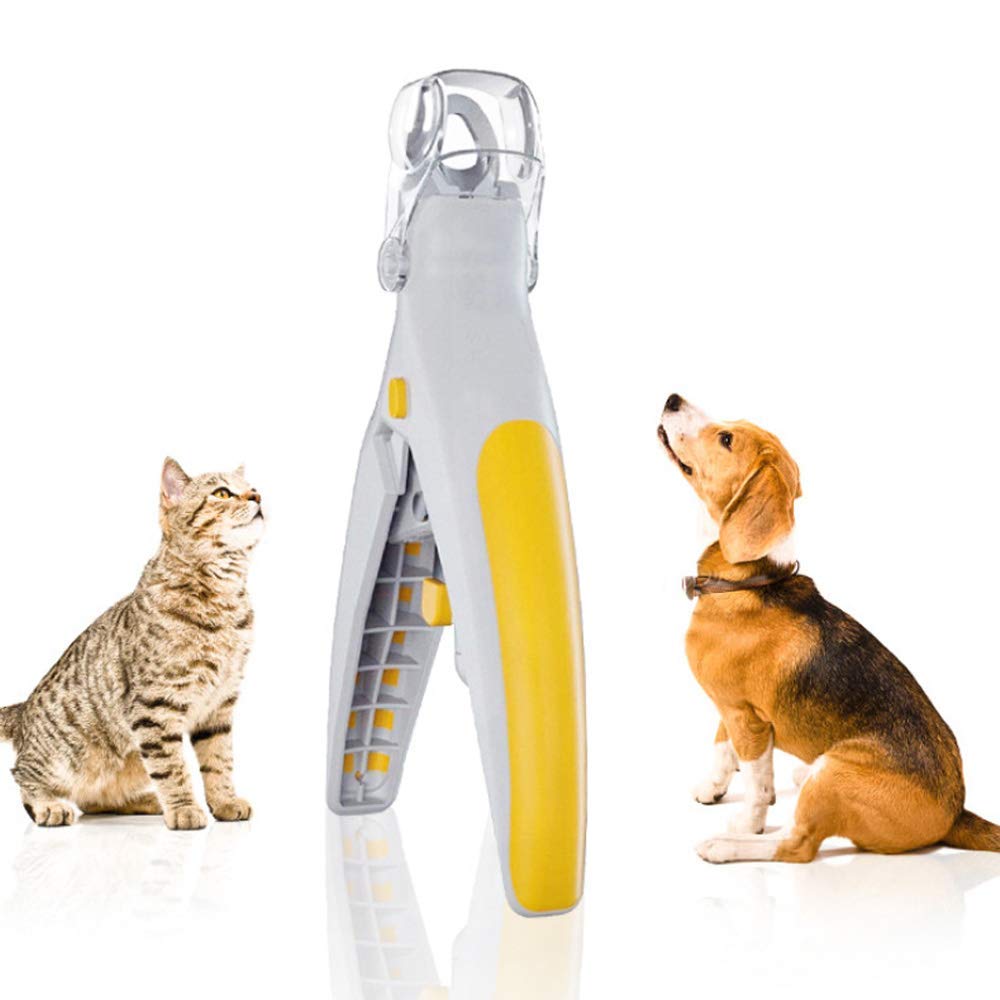 Tagliaunghie per Animali Domestici, Tagliaunghie per Cani Tagliaunghie in Acciaio Inossidabile per Cani Gatti Uccelli, Tagliaunghie a LED per Animali Domestici