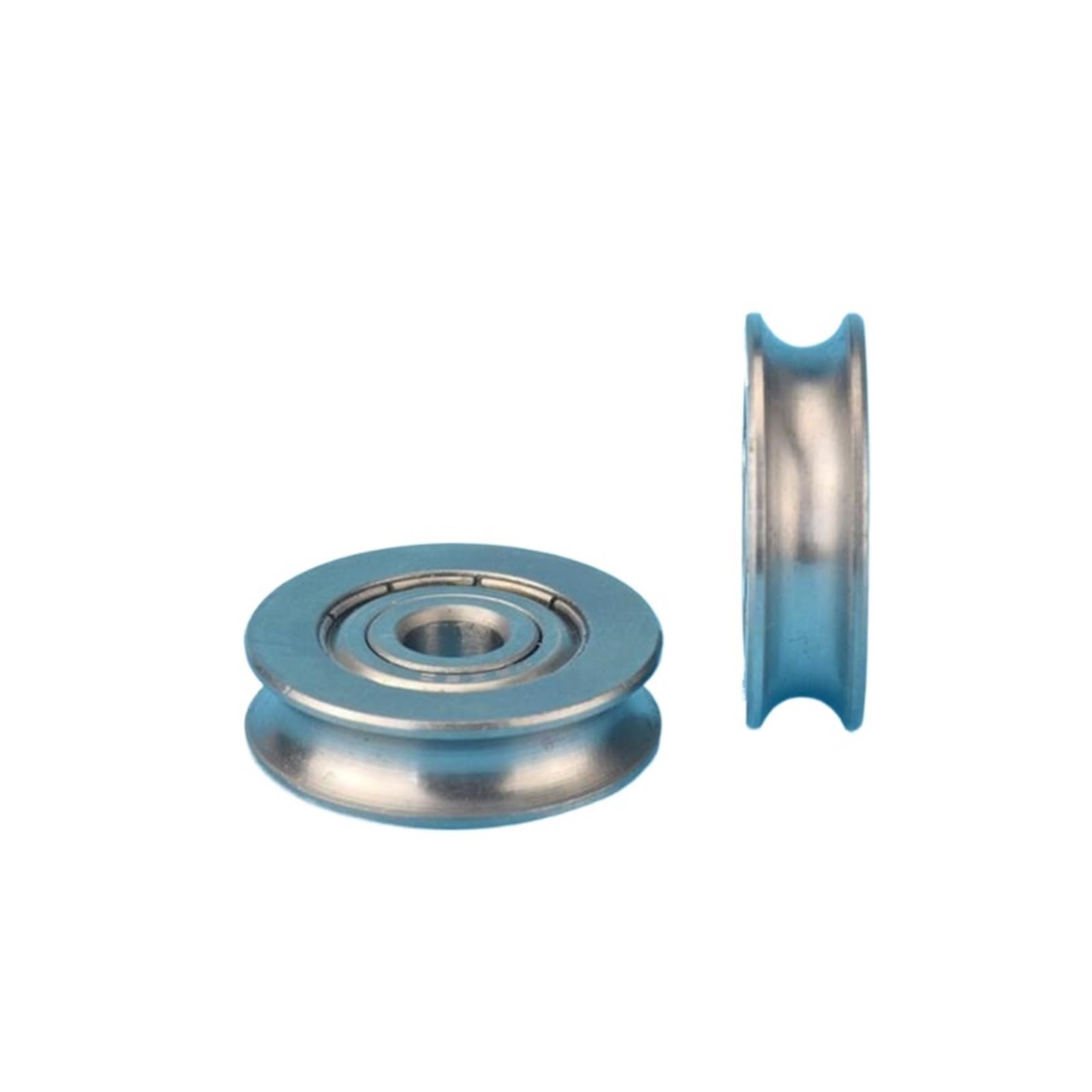 Poulie de guidage S626ZZ en acier inoxydable avec rainure en U 6x25x7mm
