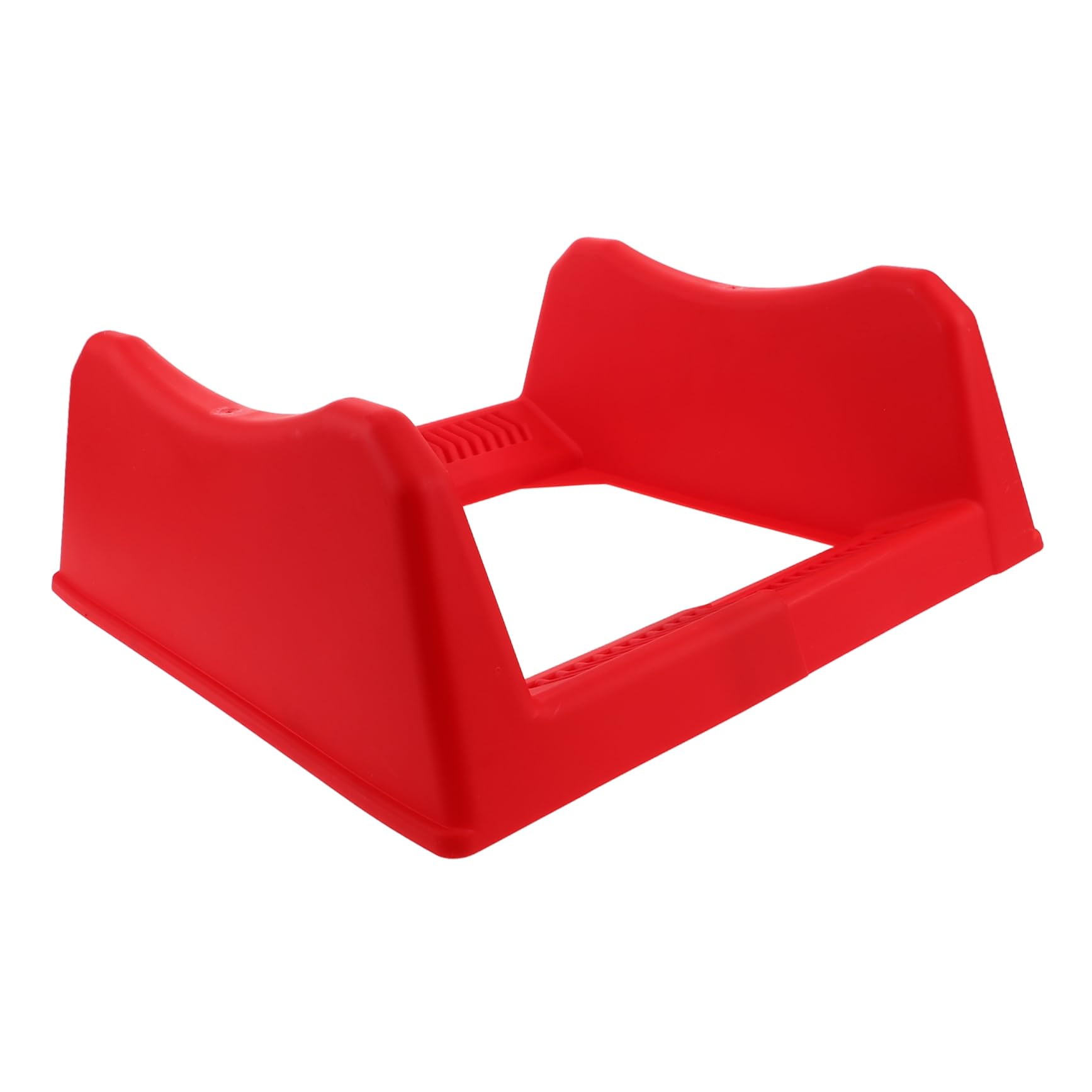 Ciieeo Support de Rangement pour Roues de Voiture et Jantes, Réglable et Portable, en Plastique Rouge, pour Garage et Atelier, Rack Empilable Multifonction, Usage Professionnel