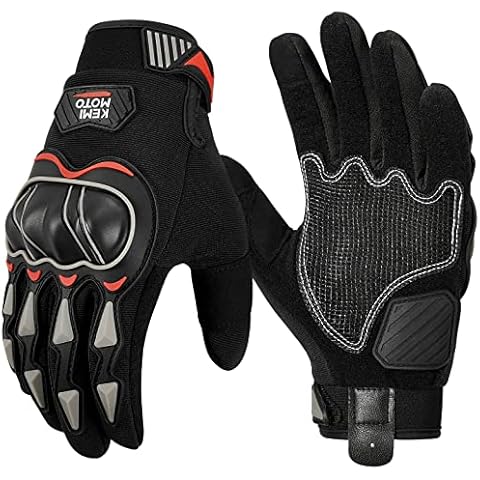 KEMIMOTO Summer Motorcycle Gloves with Touchscreen Cover