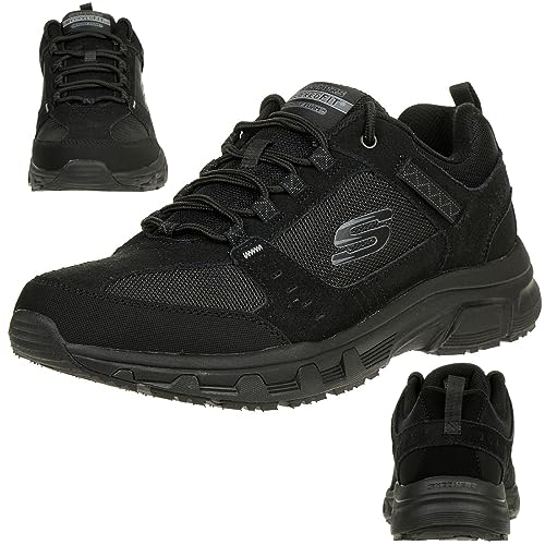 Skechers Oak Canyon, Sneaker Uomo, Nero, 47.5 EU