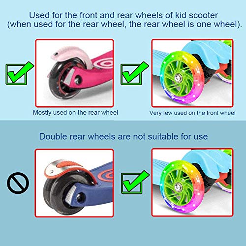 Image of Hex Lock Male and Female Front Rear Kids Scooter Parts M8 Screws for 2-3-4-Wheel Kick Scooters Axles Repair Tools (45 * 8mm)