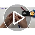 Image of COOLCOLD RJ45 Crimping Tool Kit for Cat5 /Cat5e /Cat6 | Pass-Through Ethernet Crimper with Wire Cutter, Cable Stripper, 10 RJ45 Connectors & Boots | Professional LAN Network Tool Set
