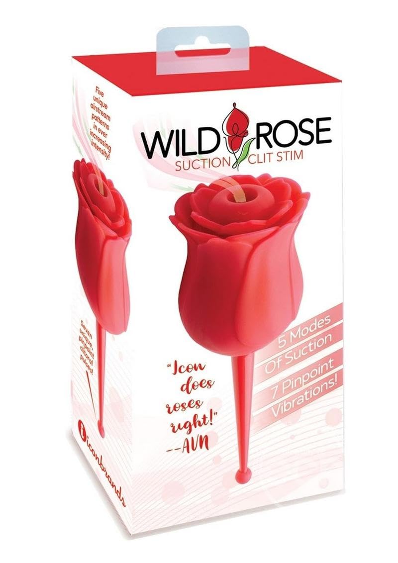 Amazon.com: Couples Sex Toy Bundle of Wild Rose Le Point Rechargeable  Silicone Suction Vibrator - Red and Icon Brands Alien Nation Pegasus  Silicone Creature Dildo - Copper : Health & Household