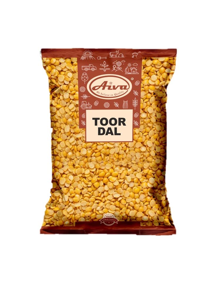 Aiva Toor Dal | Split Pigeon Peas | Dal | Red Split Lentils | Pois Cajans Casse | Natural (4)