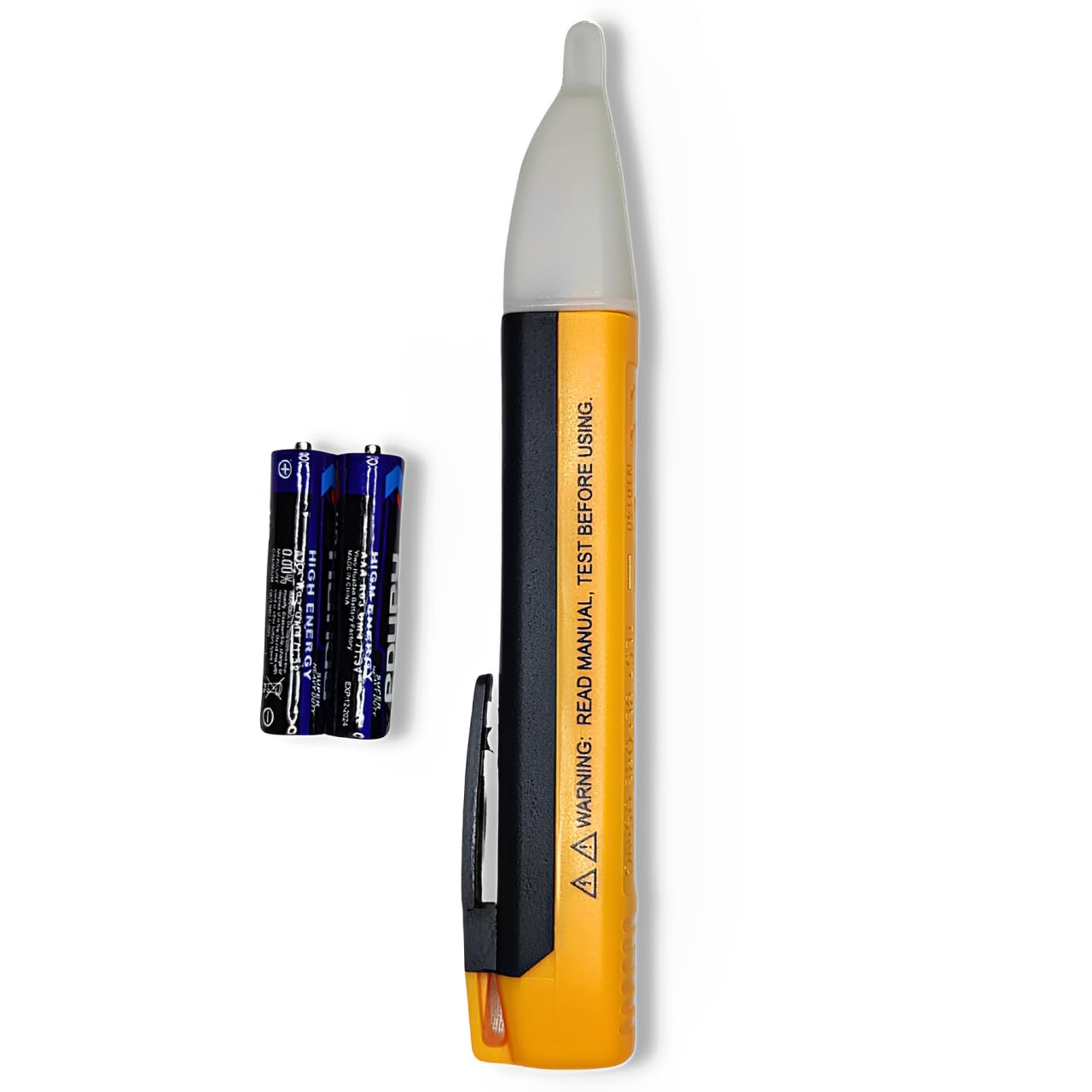 See full amazon price history chart for ZIODIC Voltage Tester 90~1000V AC Electric Voltage Power Detector Alert Sensor Tester LED Light Non-Contact Pen,Yellow Battery Powered ZIODIC Voltage Tester 90~1000V AC Electric Voltage Power Detector Alert Sensor Tester LED Light Non-Contact Pen,Yellow Battery Powered (B0CZJM5QSY) Amazon Price History, Amazon Price Tracker