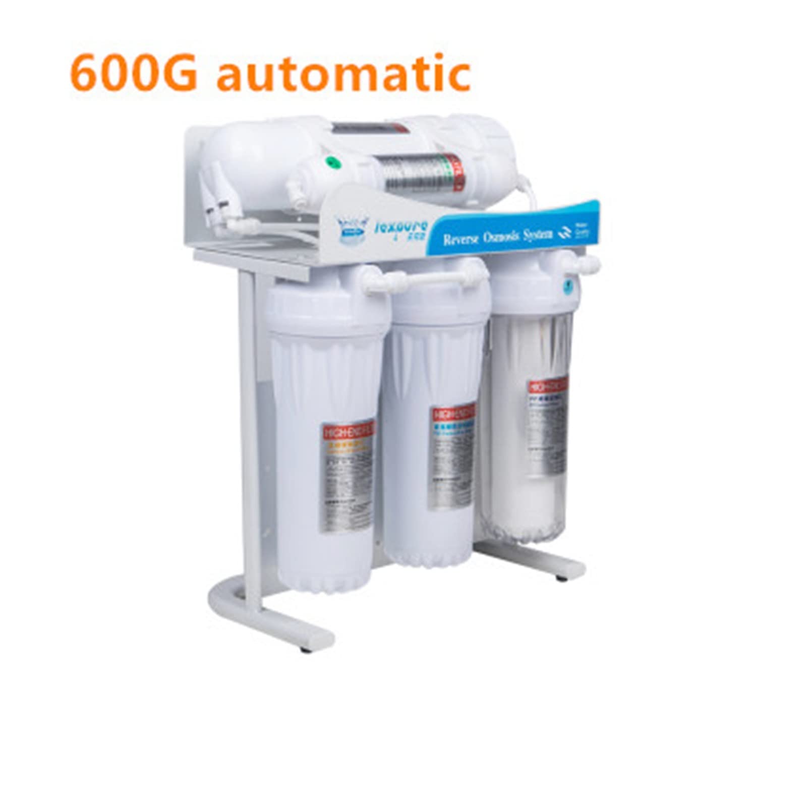 Sistema de ósmosis inversa Purificador de agua 400/600gpd, de ósmosis inversa, máquina de agua pura, filtro de agua de ósmosis inversa, de acuario de descarga automática Ahorro de dinero y ecológico