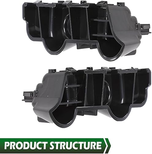 Miniatura 4 de GRAND ORANGE Soportes de parachoques delantero compatibles con Nissan Maxima Sedan 2009-2015 622209N00A 622219N00A lado izquierdo y derecho 1 par