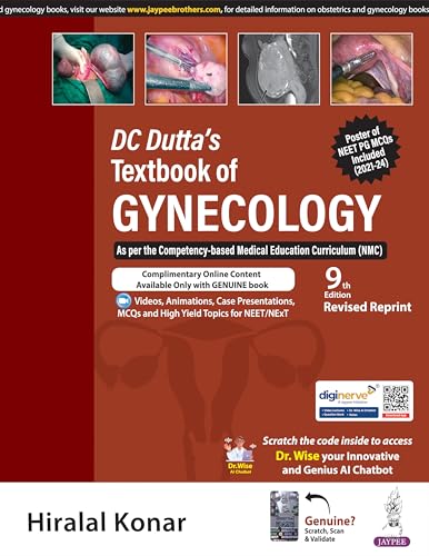 DC Dutta's Textbook of Gynecology, 9th Edition - Image 2