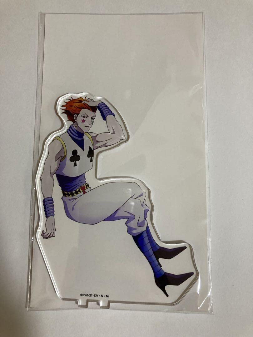 HUNTER×HUNTER ヒソカ BIGアクリルスタンド コラボカフェ ハンターハンター アニメイトカフェ コラボ BIGアクリルスタンド