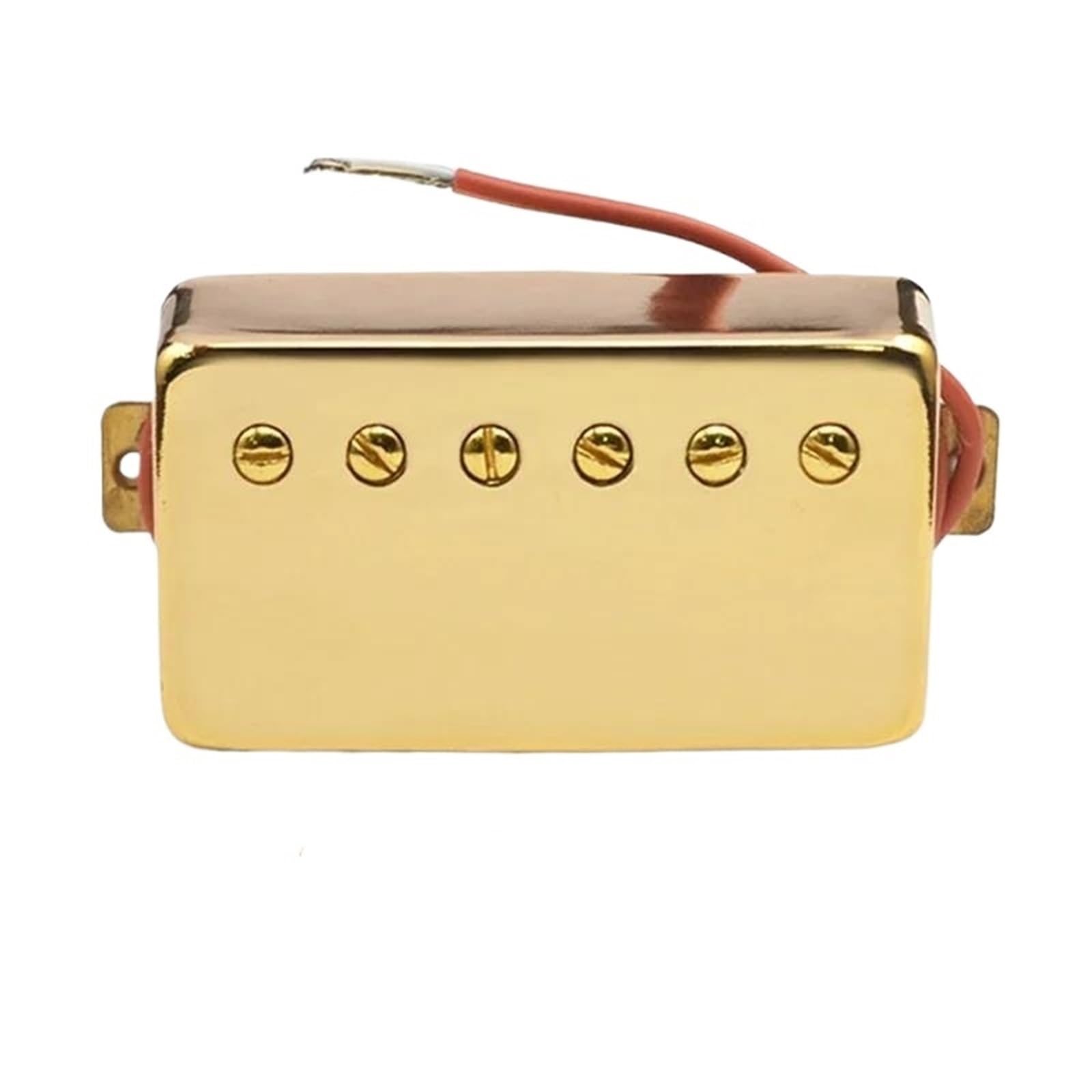 Amantes de la música Pastilla Para Guitarra Eléctr Pastilla Humbucker Para Guitarra Eléctrica Cubierta De Latón Estilo LP Cuello/puente Pastilla Para Guitarra Piezas Profesionales(F)