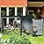 Outdoor Steel Firewood Rack and Metal Storage Shed Combo | Galvanized Steel Construction | Sloped Roof Design | Large Capacity Wood Storage | Multifunctional Garden Tool Shed | Weather-Resistant