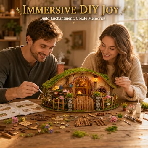 Mini kit de construction de maison Spilay pour étagère et déco - 5