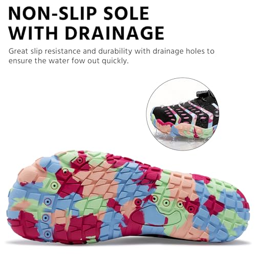 Image of EWUHA Barefoot Shoes Womens Mens Footwear for Walking Hiking with Wide Toe Box,Healthy & Non-Slip,Breathable Barefoot Vitality Water Shoes for Beach Pool Swim Outdoor (Unisex)