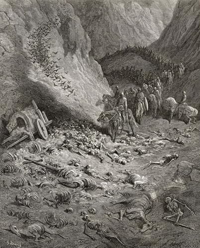 Ilustración de Gustave Doré de las cruzadas: revive la historia y la emoción del arte clásico