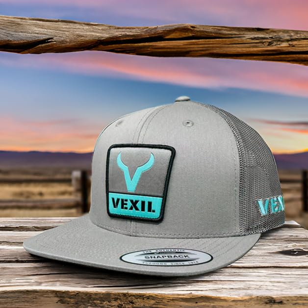 Image of Vexil American Rancher Adjustable Snapback Western Lifestyle Rodeo Southwest Inspired Meshback Hat