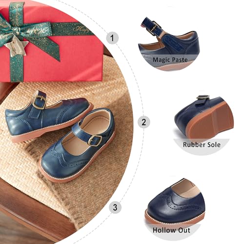 Image of Otter MOMO Toddler /Little Girls Mary Jane Slip-on School Uniform Party Dress Shoes