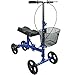 Produktbild Outdoor Knie Walker einklappbar Knie Rollator höhenverstellbar Scooter All Terrain Knie Roller mit Bremsen